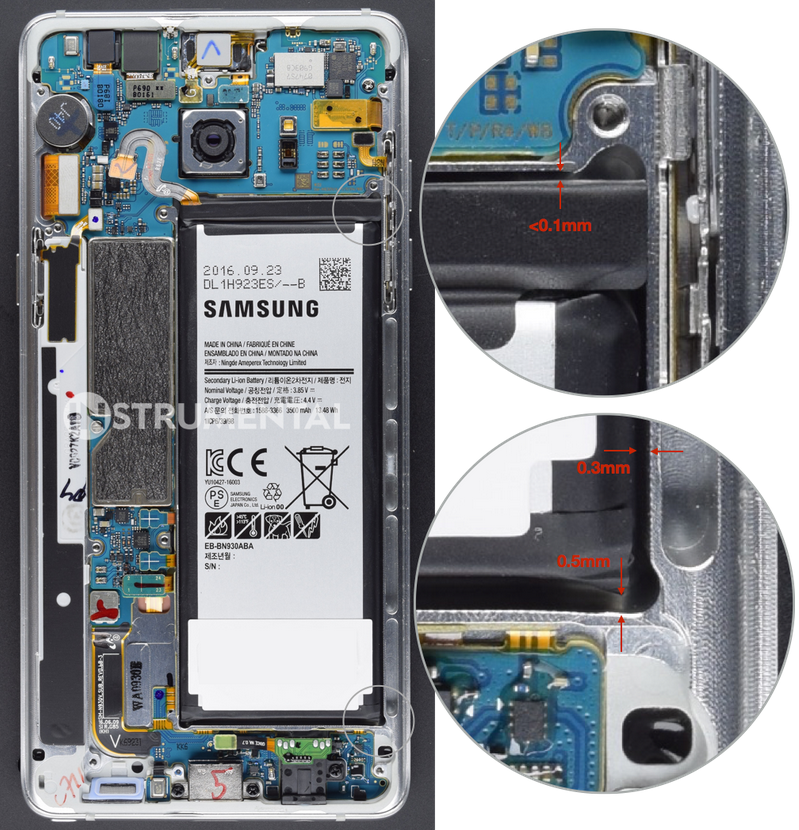 Эксперты объяснили, почему взрывается Samsung Galaxy Note 7