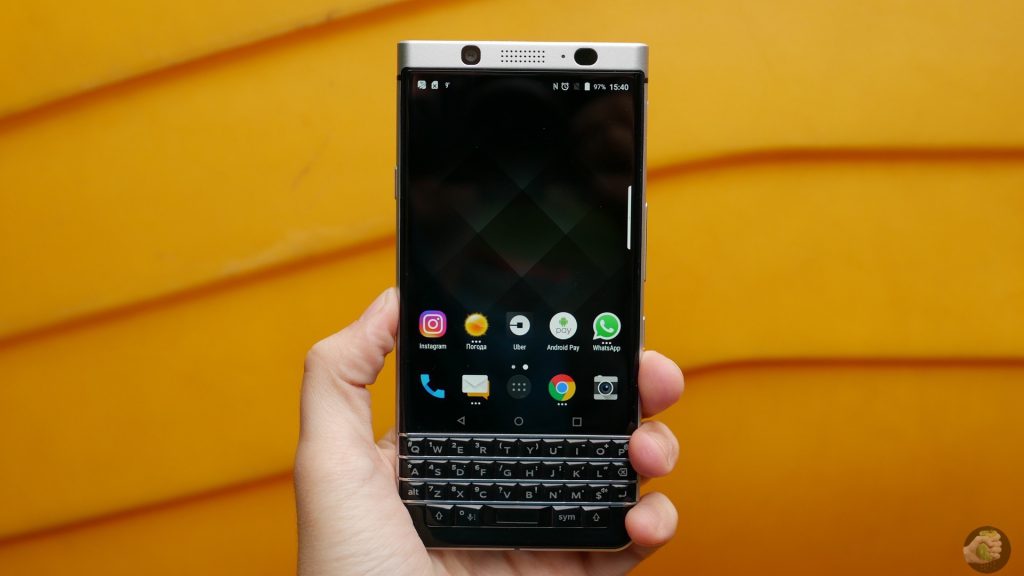 Blackberry KEYone: solid Android with buttons - Wylsacom || Blackberry keyone android pay