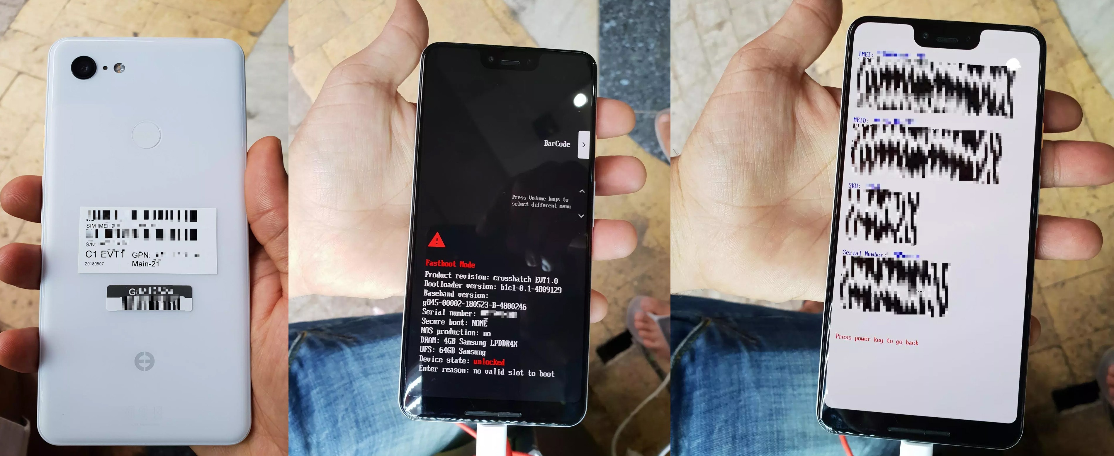 Белый Google Pixel 3 XL с ужасной монобровью попал в интернет — Wylsacom