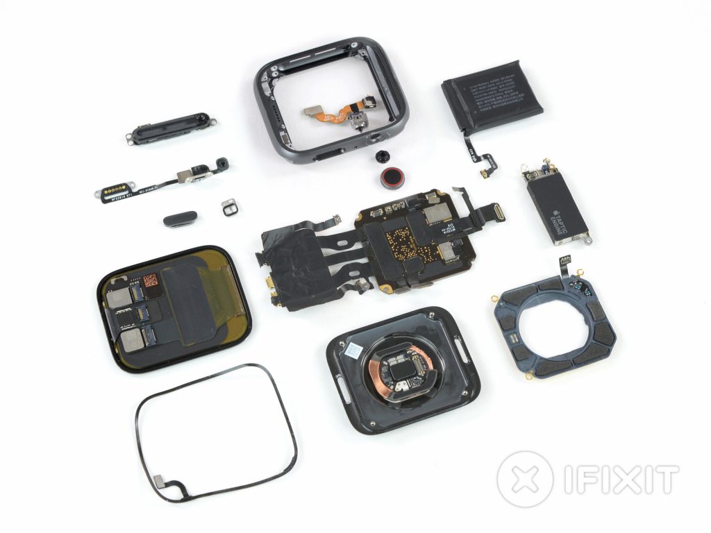 Как разобрать часы smart watch iFixit покопалась во внутренностях Apple Watch 4 - Wylsacom