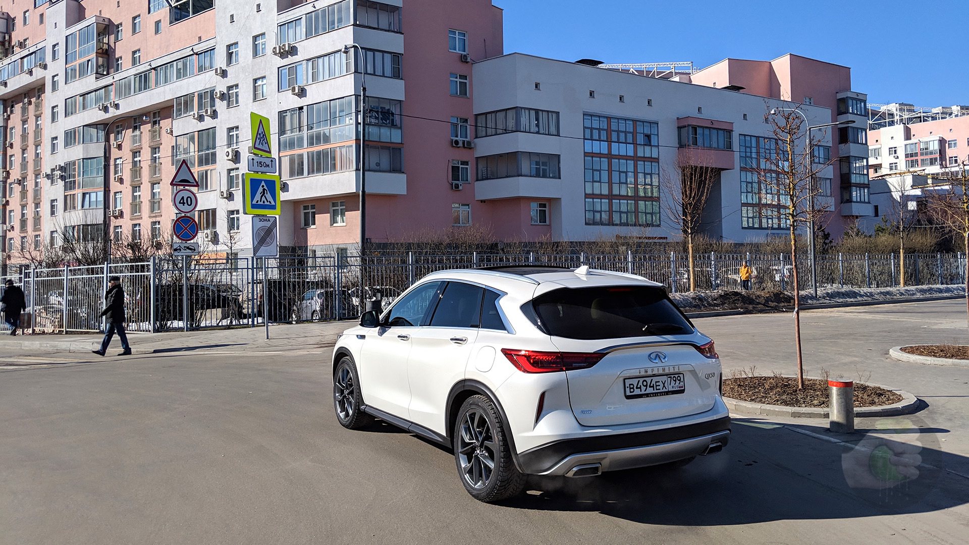 Wylsadrive: белоснежный друг Infiniti QX50 — Wylsacom