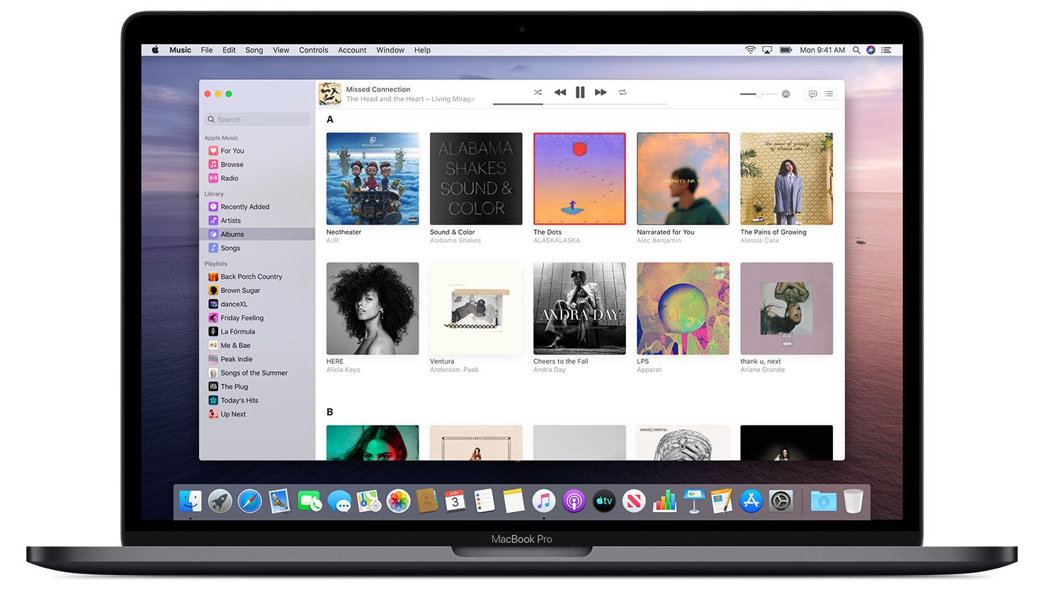 can i link apple music to my macbook pro