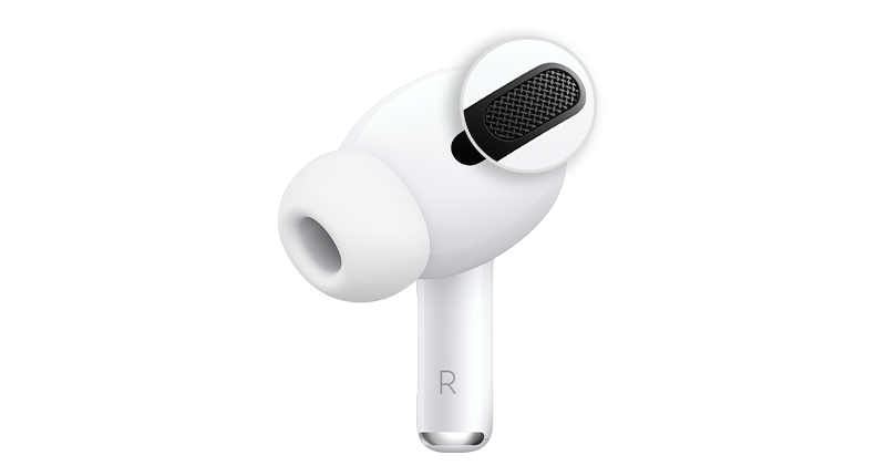 airpods pro mesh top callout