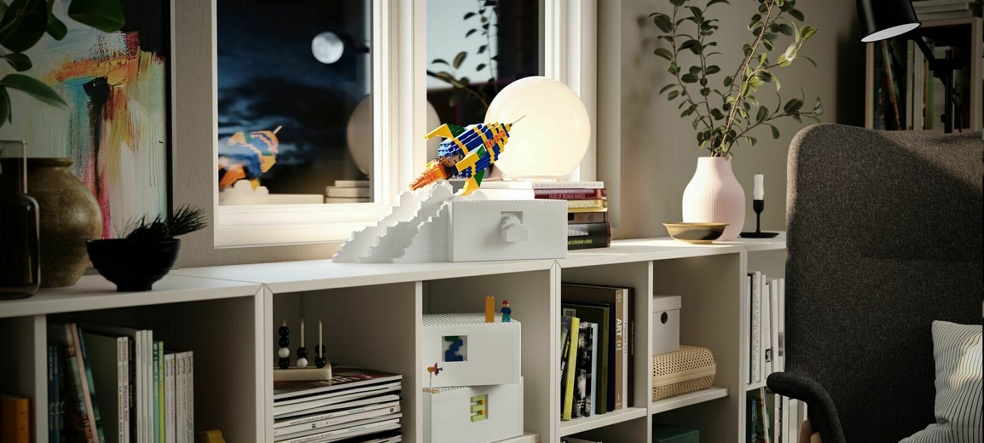 IKEA и LEGO представили ящики для хранения конструктора — Wylsacom