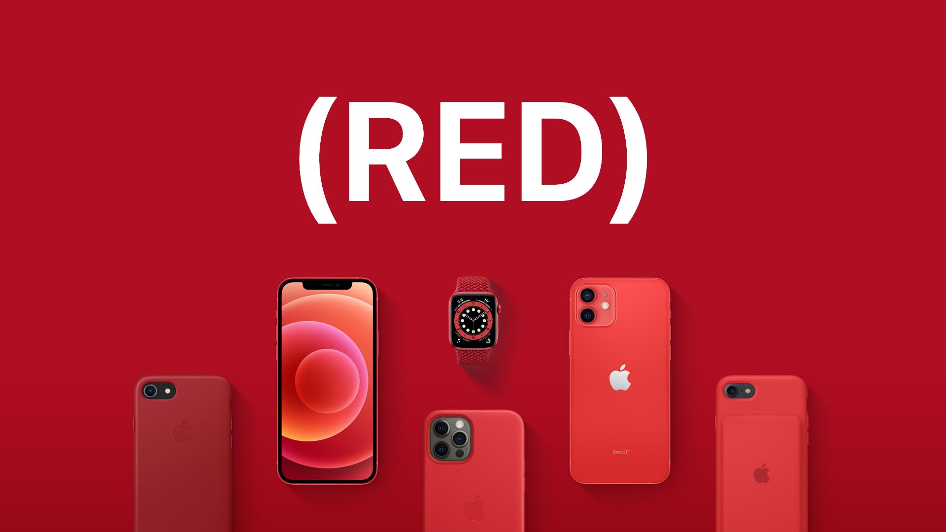 Телефон компании красный