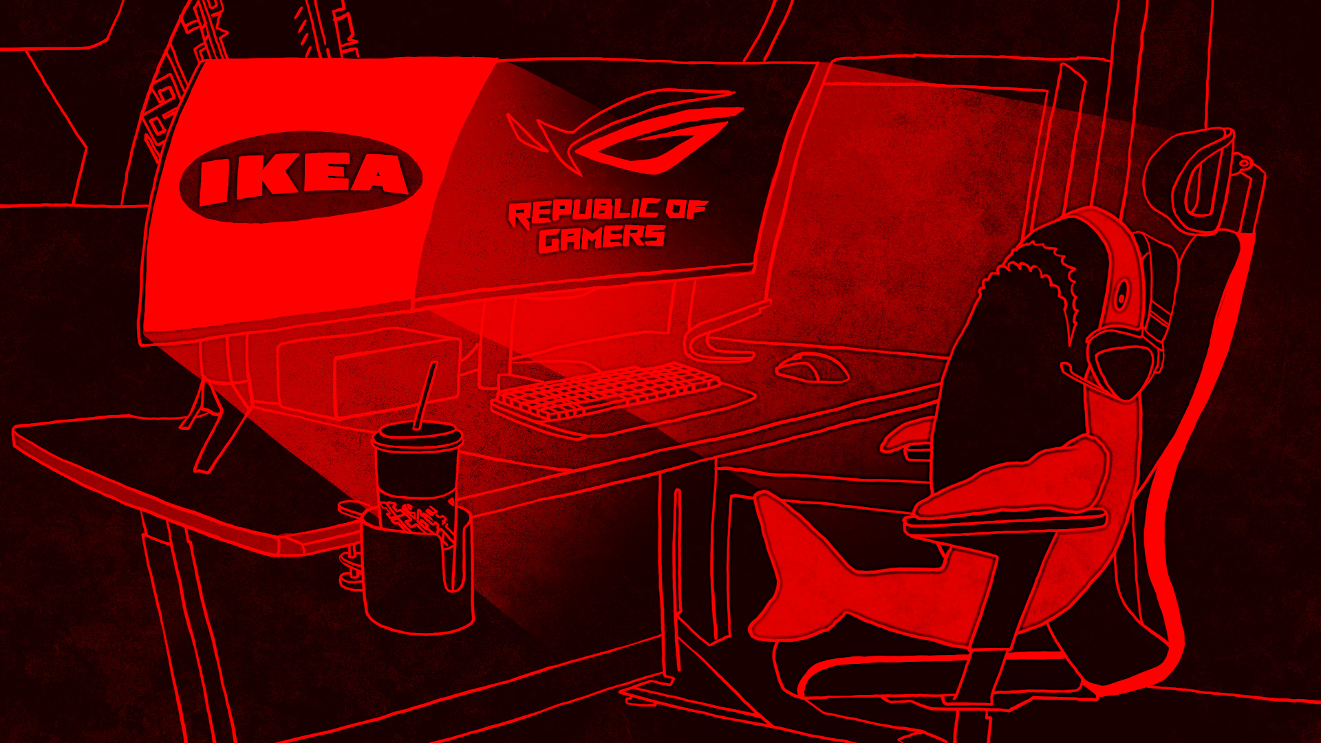 Ikea ASUS ROG