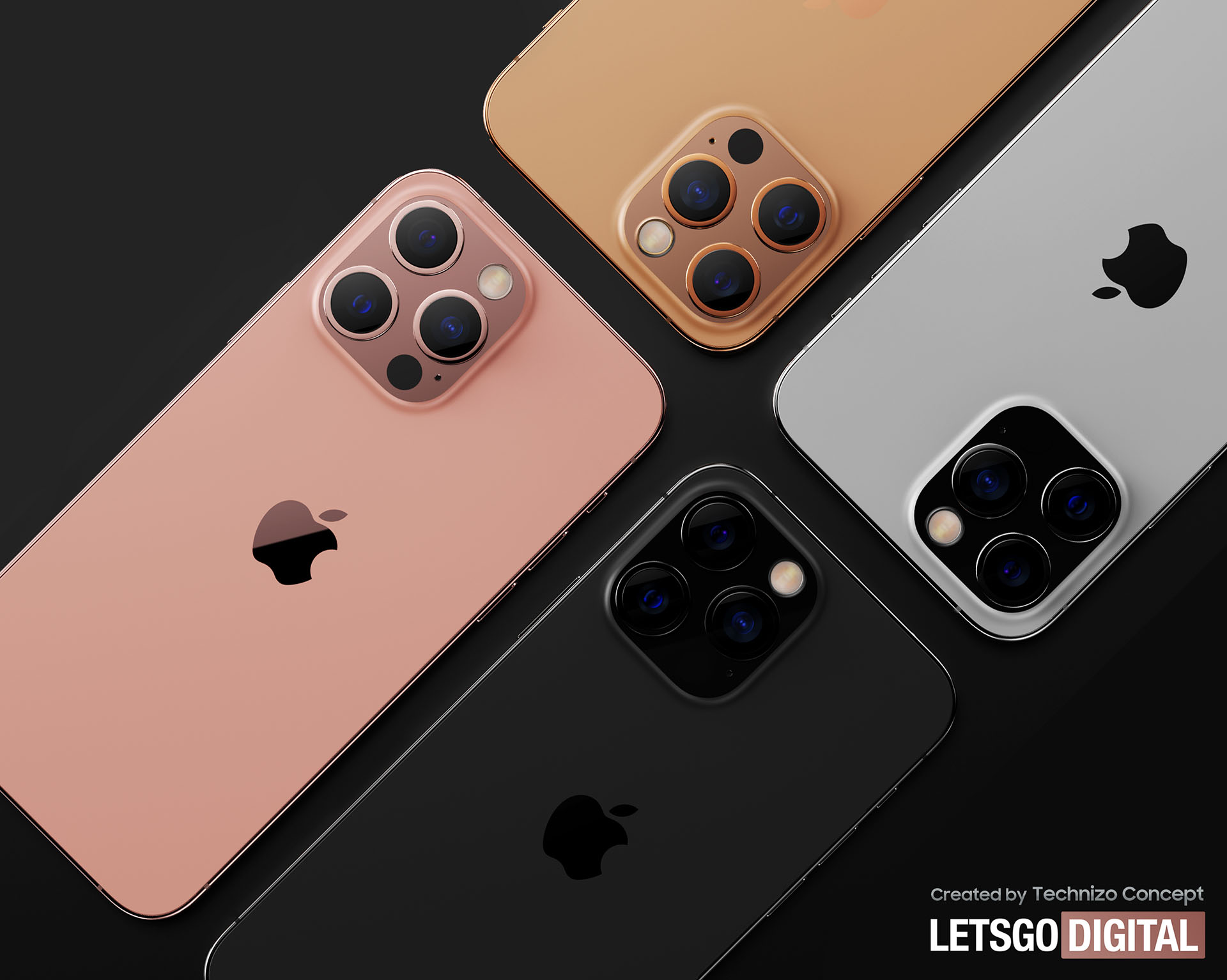 Take A Look At The Iphone 13 Pro Max At Sunset Gold And Rose Gold Wylsacom