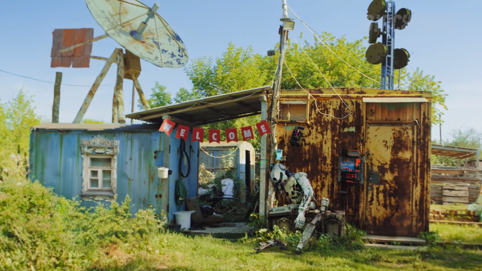 Russian cyberpunk farm русская кибердеревня на русском фото 9