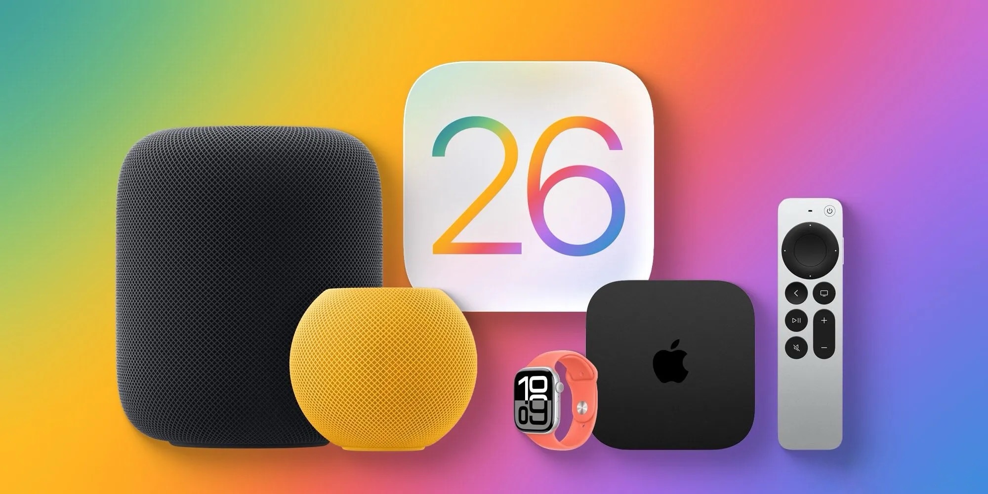 Список совместимых устройств с watchOS 26, tvOS 26 и homeOS 26
