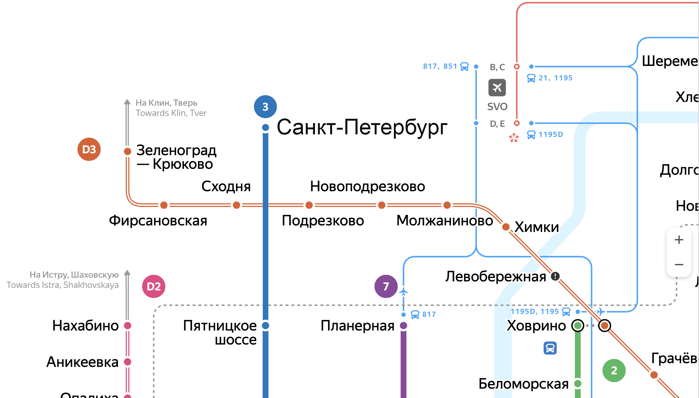 Питерская станция станет частью московского метрополитена