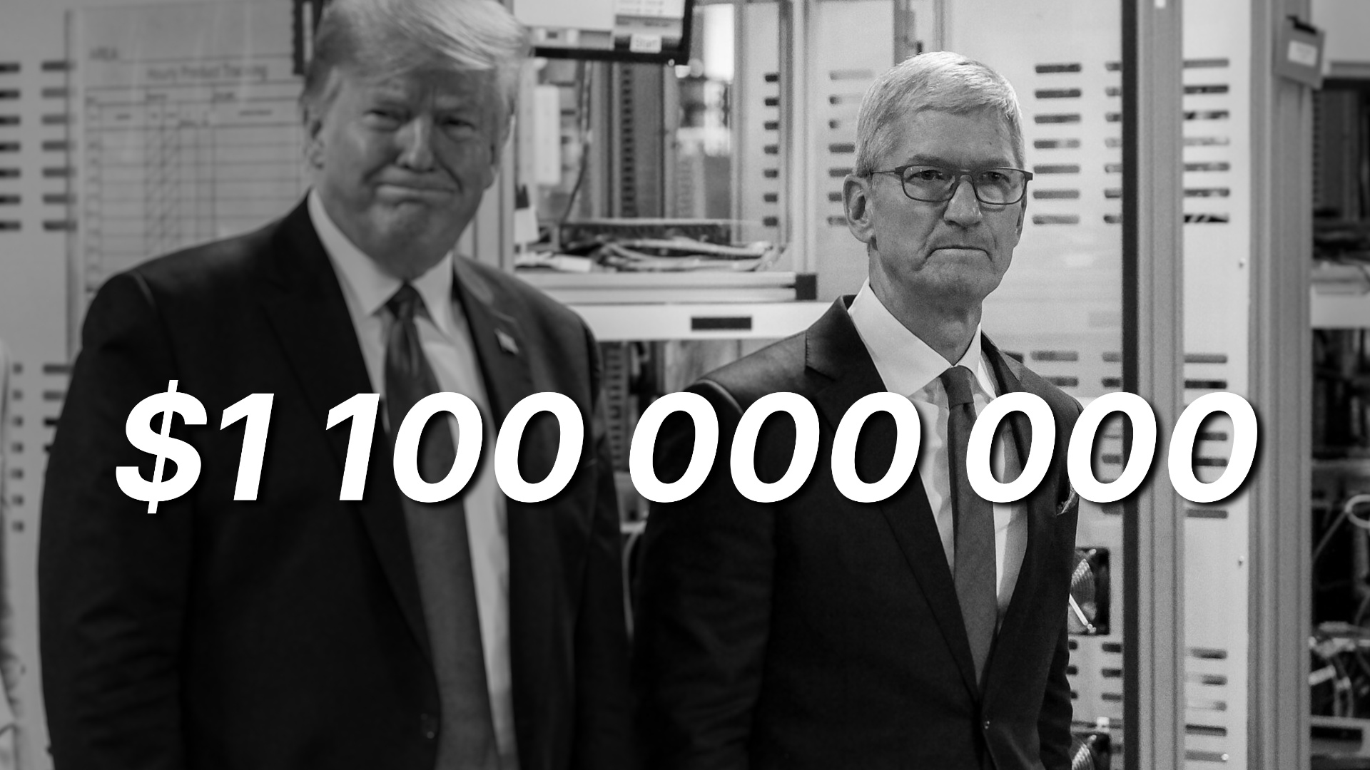 Сумма дня: потери Apple из-за адаптации к трамповским тарифам