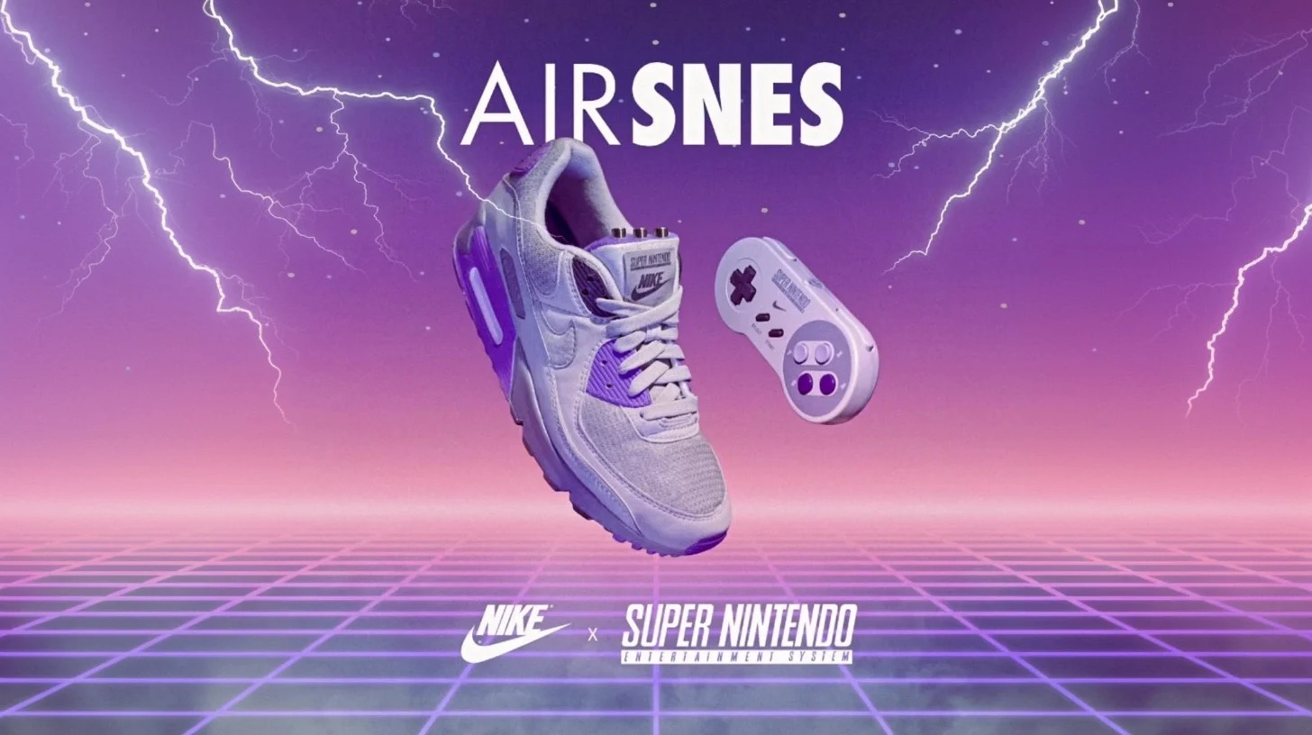 Вещь дня: SNES в корпусе из кроссовки Nike