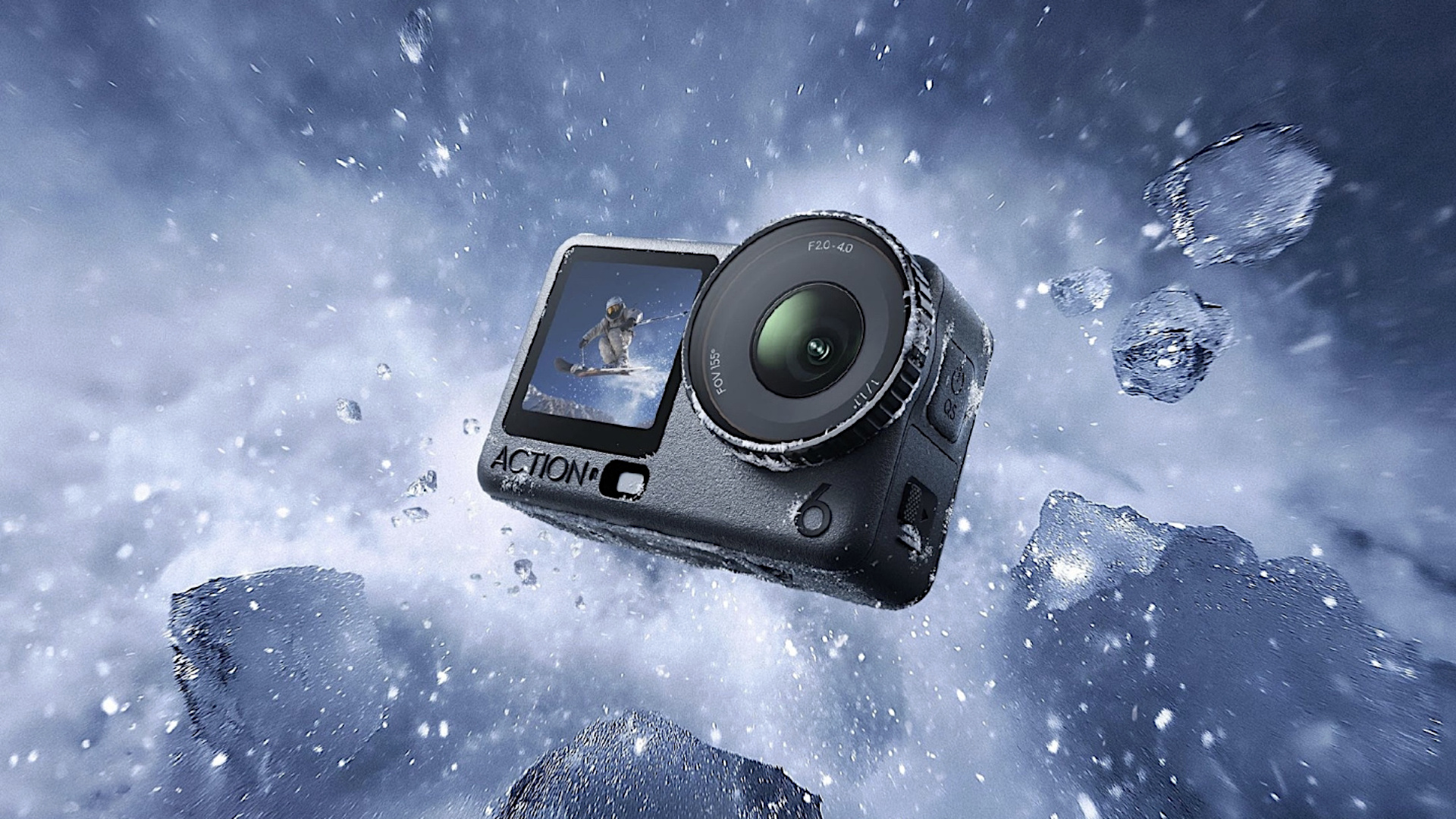 DJI представила первую экшн-камеру с переменной диафрагмой