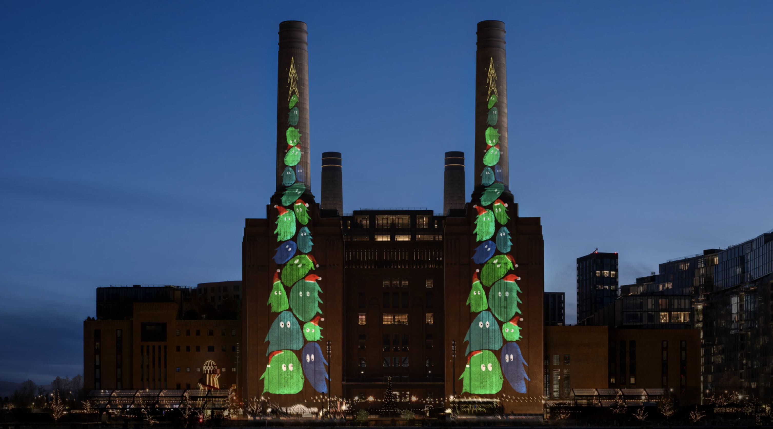 Apple выбрала лучшие рождественские ёлки, нарисованные на iPad