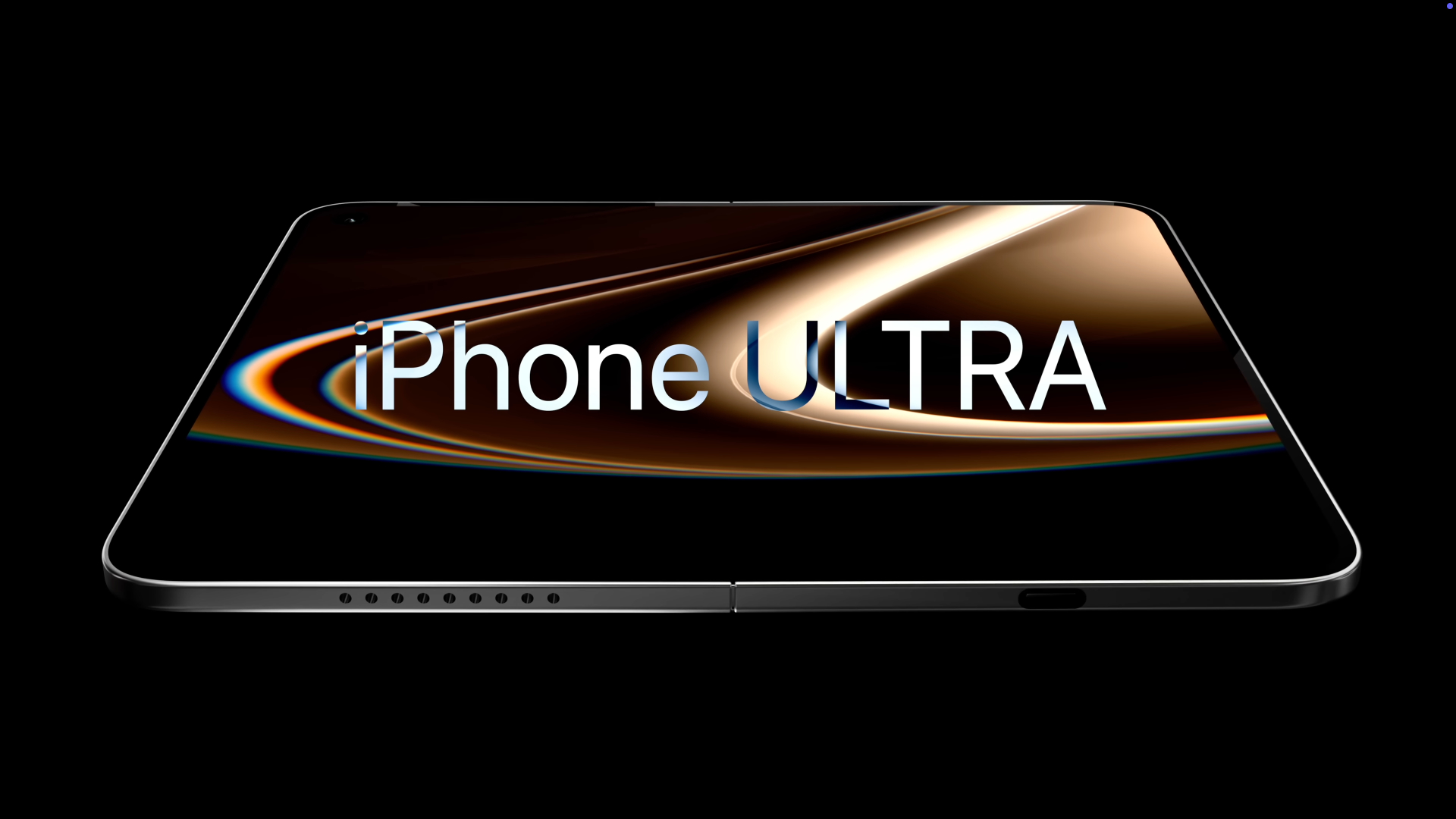 Первый взгляд на складной iPhone Ultra