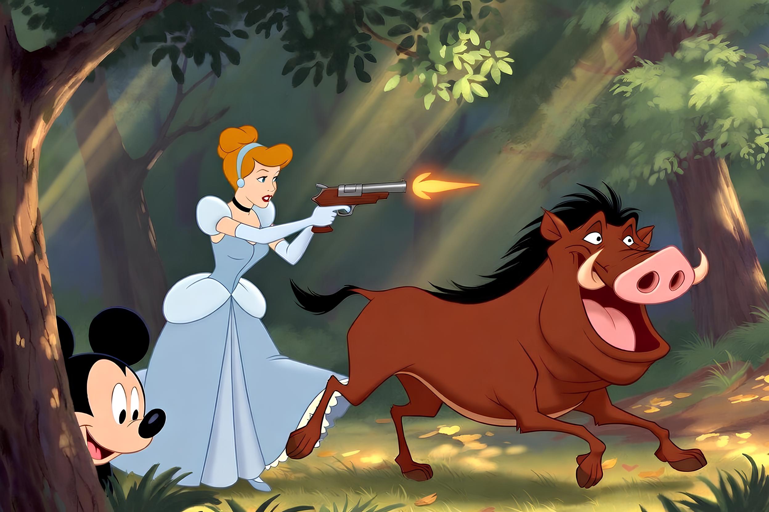Золушка расстреливает Тимона и Пумбу, пока Микки Маус сидит в засаде: Epic Games делает шутер для Disney