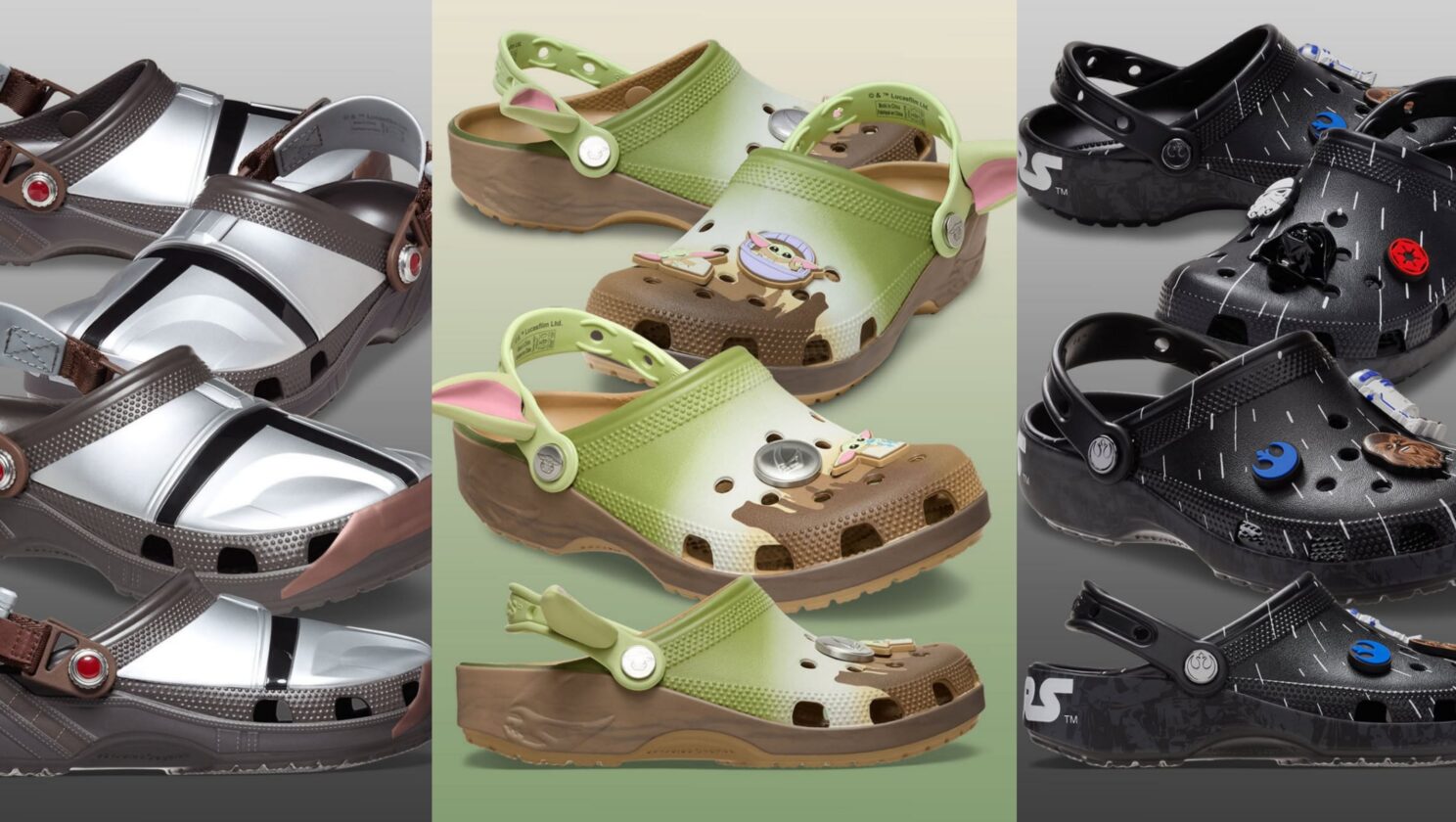 collage crocs star wars 2
