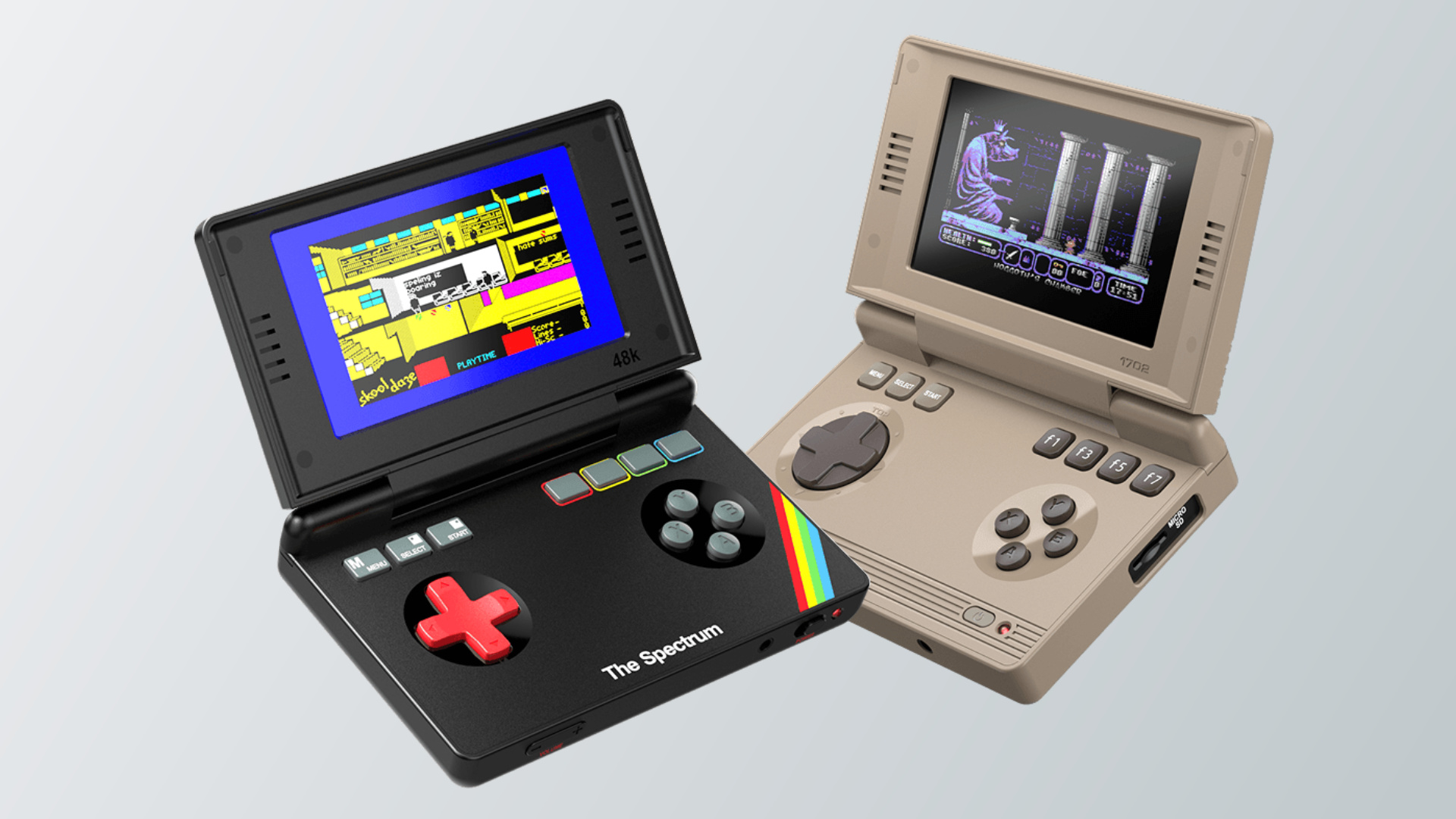 Мечта ретрогеймера: портативные Commodore 64 и Spectrum