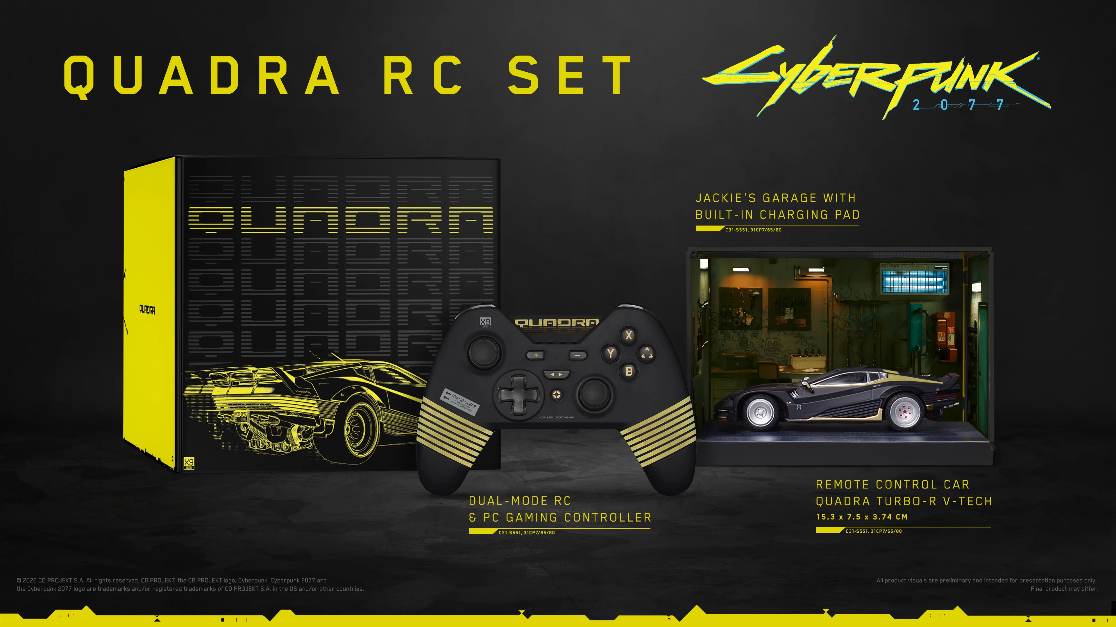 Bandai Namco выпустила коллекционную машинку Quadra Turbo-R из Cyberpunk 2077