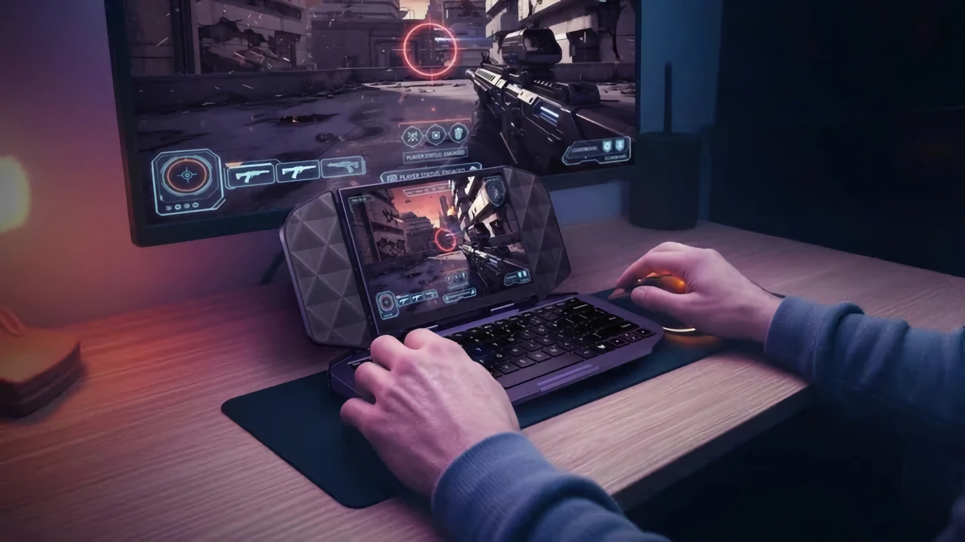 Концептуальная Acer DualPlay Mini позволит поиграть и поработать за экраном от портативки