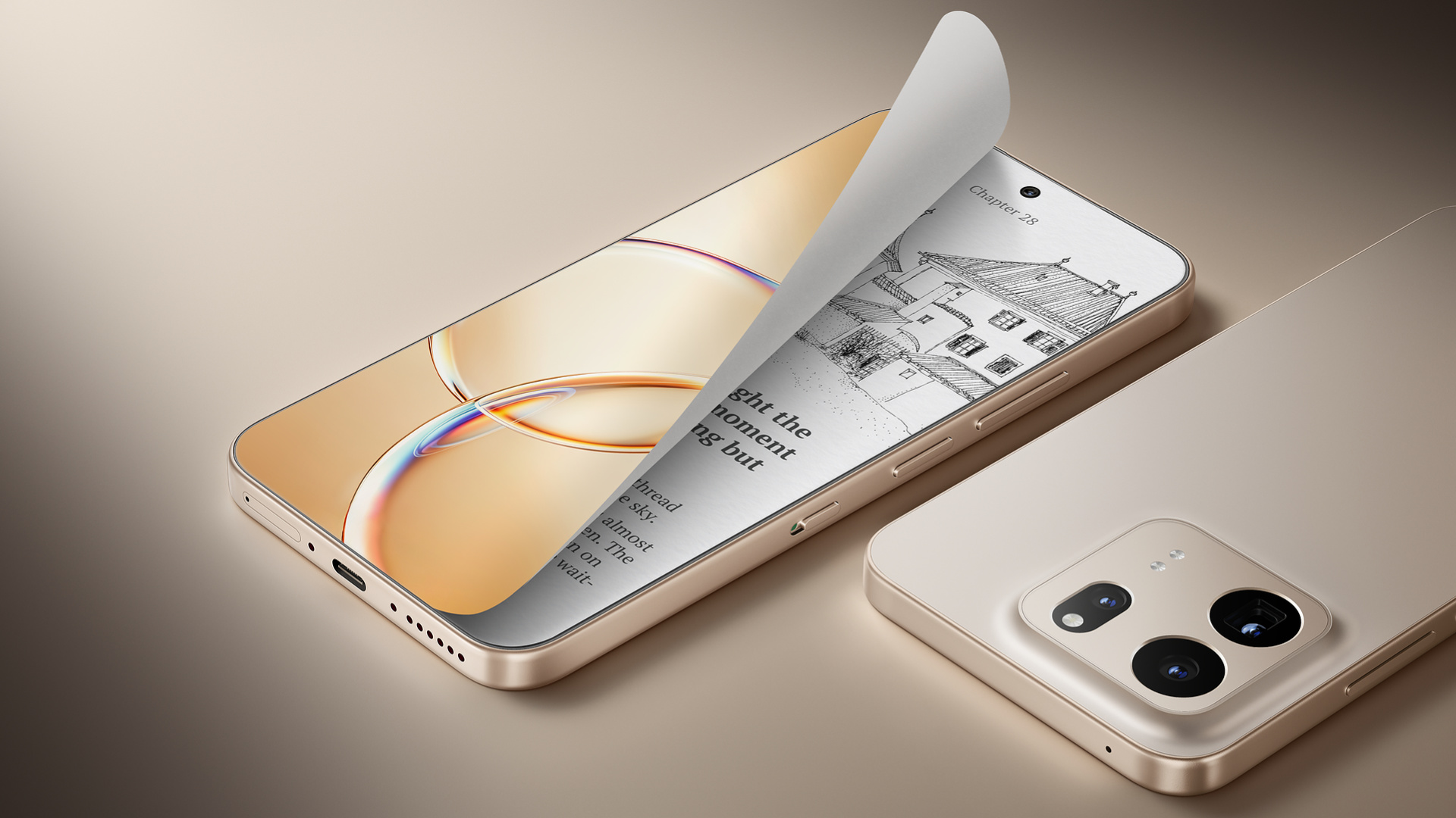 TCL представила P80 Ultra с первым AMOLED-дисплеем, способным в имитацию E-Ink